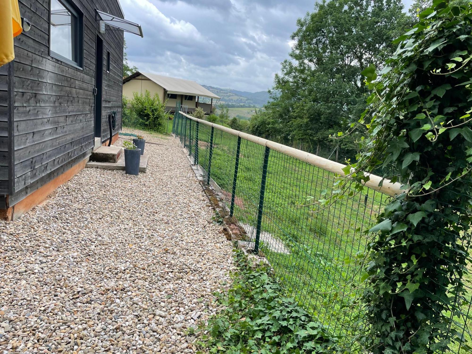 Gite Chalet Bois Bessuejouls Kültér fotó